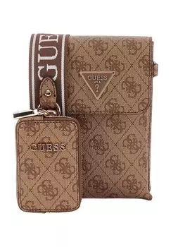 Сумка через плечо с магнитной застежкой и эмблемой для женщин GUESS, цвет Ltl