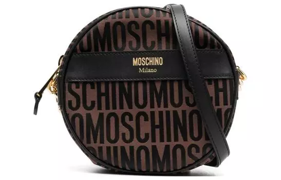 Сумка через плечо с монограммой MOSCHINO