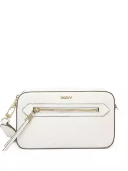 Сумка через плечо с ремнем и верхней ручкой DKNY, нейтральный
