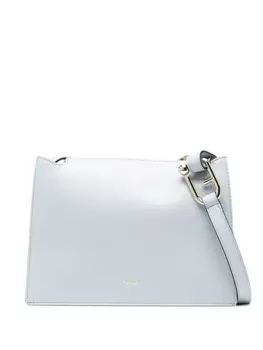 Сумка через плечо с тисненым логотипом Furla, синий