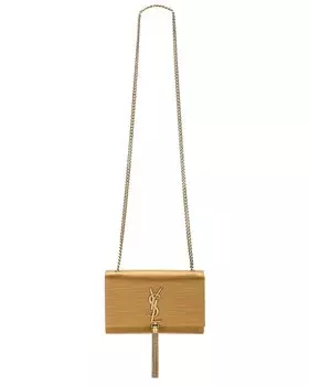 Сумка через плечо Saint Laurent Small Kate Tassel Chain, цвет Sahara Beige