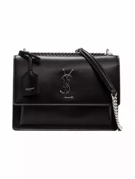 Сумка через плечо Sunset Saint Laurent, черный