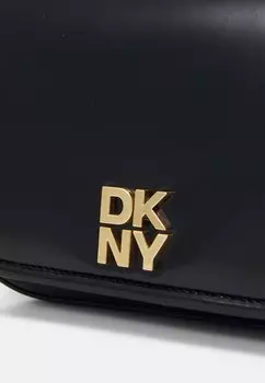 Сумка через плечо Tammy Cbody DKNY, черный/золотистый