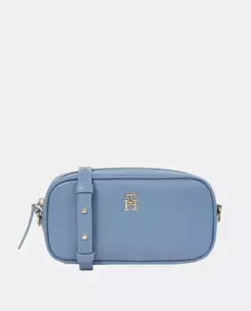 Сумка через плечо TH с монограммой Tommy Hilfiger, синий