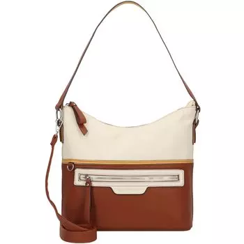 Сумка через плечо Tom Tailor Jule 31 cm, цвет mixed cognac