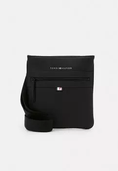 Сумка через плечо Tommy Hilfiger на молнии с логотипами бренда, черный