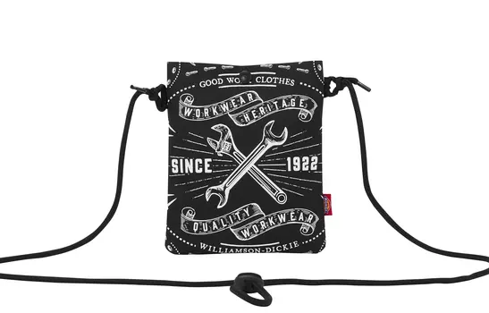 Сумка через плечо унисекс Dickies, Black