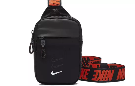 Сумка через плечо унисекс Nike, Черный