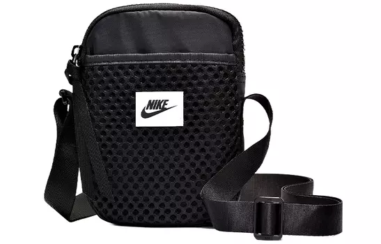 Сумка через плечо унисекс Nike, Черный