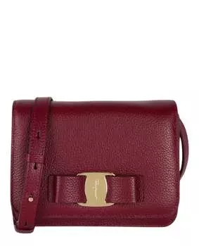 Сумка через плечо Vara Bow Salvatore Ferragamo, цвет burgundy