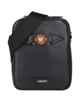 Сумка через плечо Versace, черный