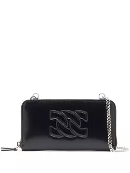 Сумка через плечо Wallet On Chain Casadei, черный