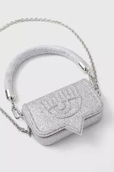 Сумка Chiara Ferragni, серебряный
