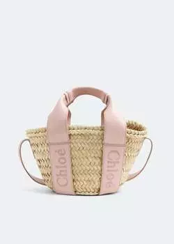 Сумка Chlo Chlo Sense Small Basket, бежевый