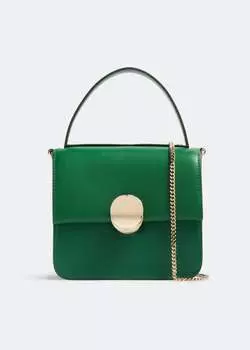 Сумка Chlo Penelope Small Top Handle, зеленый