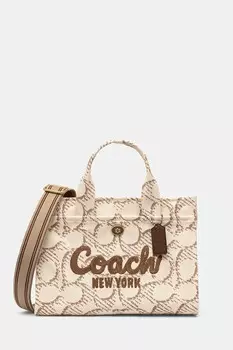 Сумка Coach, бежевый