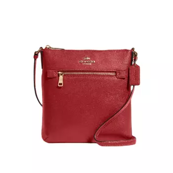Сумка Coach Outlet Mini Rowan File, красный