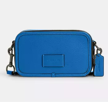 Сумка Coach Outlet Wyatt Crossbody, ярко-синий/бронзовый