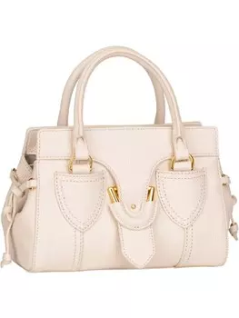 Сумка COCCINELLE, цвет lambskin white