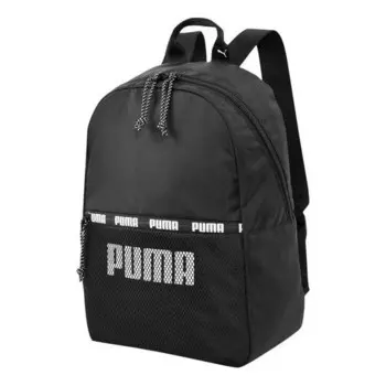 Сумка core base backpack 'black white' Puma, черный