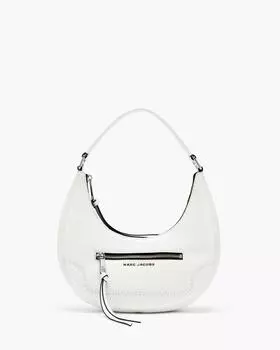 Сумка Cruiser Crescent с мятым узором Marc Jacobs, цвет Cotton