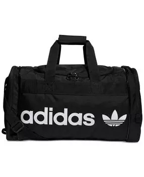 Сумка-дафл сантьяго adidas, черно-белый