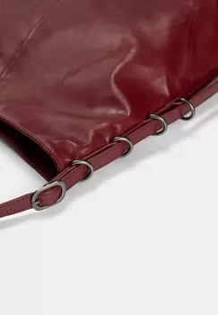 Сумка DISTRESSED PULL&BEAR, красный