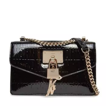 Сумка DKNY ElissaSm Flap, черный