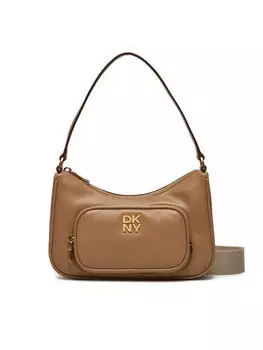 Сумка DKNY, коричневый