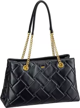 Сумка DKNY Willow Tote, цвет Black/Gold