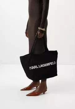 Сумка для покупок Essential KARL LAGERFELD, черный