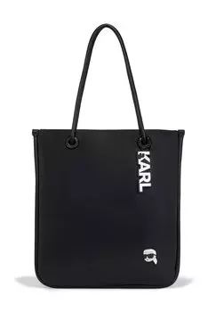 Сумка для покупок K IKONIK 2.0 SEASONAL NS KARL LAGERFELD, черный