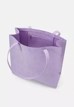 Сумка для покупок Large Icon Bag Ted Baker, сиреневый