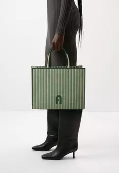 Сумка для покупок OPPORTUNITY L TOTE Furla, зеленый