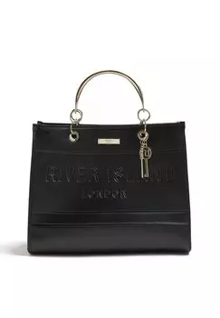 Сумка для покупок River Island, черный