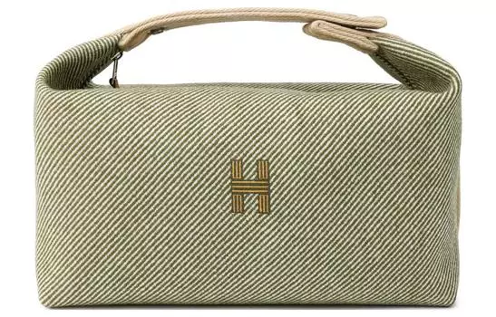 Женская косметичка Hermes, зеленый
