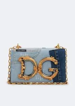 Сумка Dolce&Gabbana DG Girls, синий