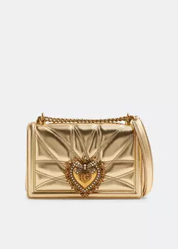 Сумка Dolce&Gabbana Medium Devotion, золотой