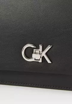 Сумка ELONGATED SHOULDER BAG Calvin Klein, черный
