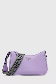 Сумка Emporio Armani, фиолетовый
