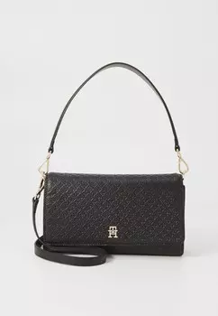 Сумка ETERNITY SHOULDER BAG MONO Tommy Hilfiger, черный