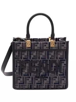 Сумка FENDI Sunshine маленькая, синий