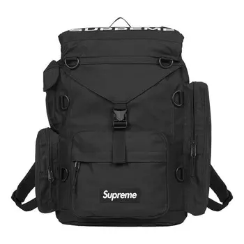 Сумка field backpack 'black' Supreme, черный