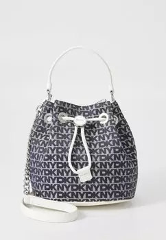 Сумка FRANKY DRAWSTRING DKNY, темно-синий