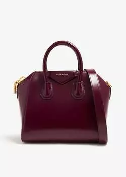 Сумка Givenchy Antigona Mini, бордовый