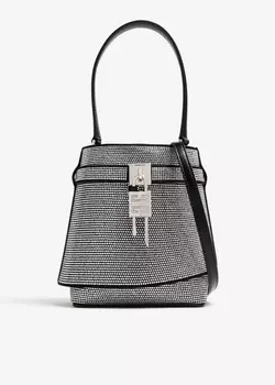 Сумка Givenchy Shark Lock Bucket, черный