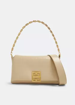 Сумка Givenchy Small 4G Quilted, бежевый