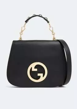 Сумка Gucci Blondie Medium Top Handle, черный