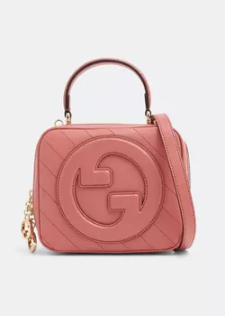 Сумка Gucci Blondie Top Handle, розовый