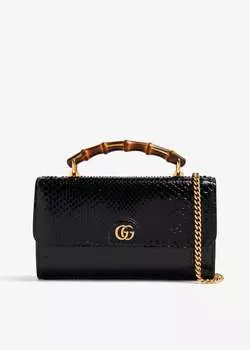 Сумка Gucci Diana Top Handle, черный